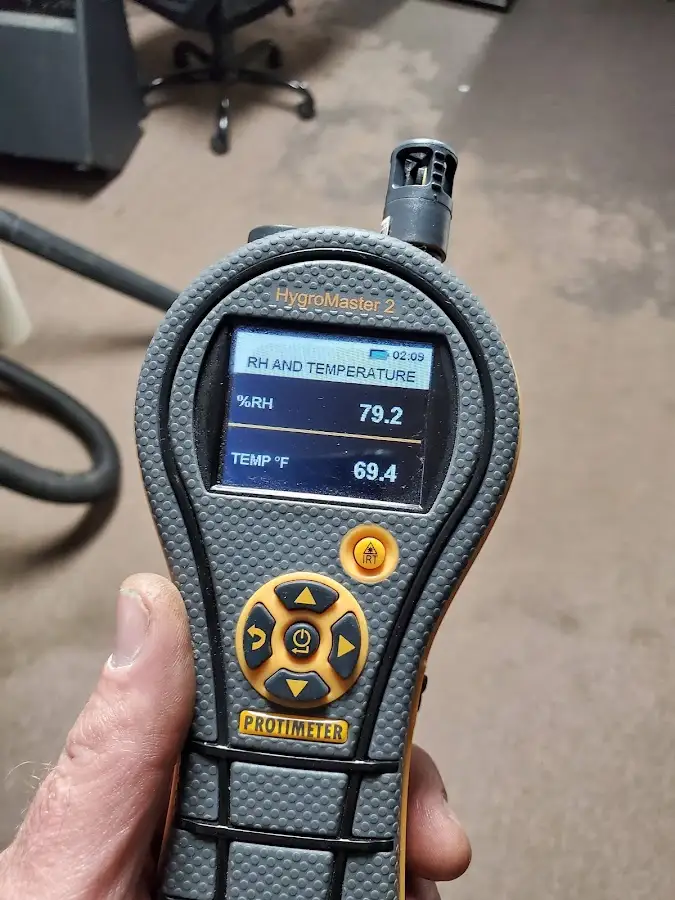Moisture meter humidity assessment for Mold Remediation & Removal in Puyallup